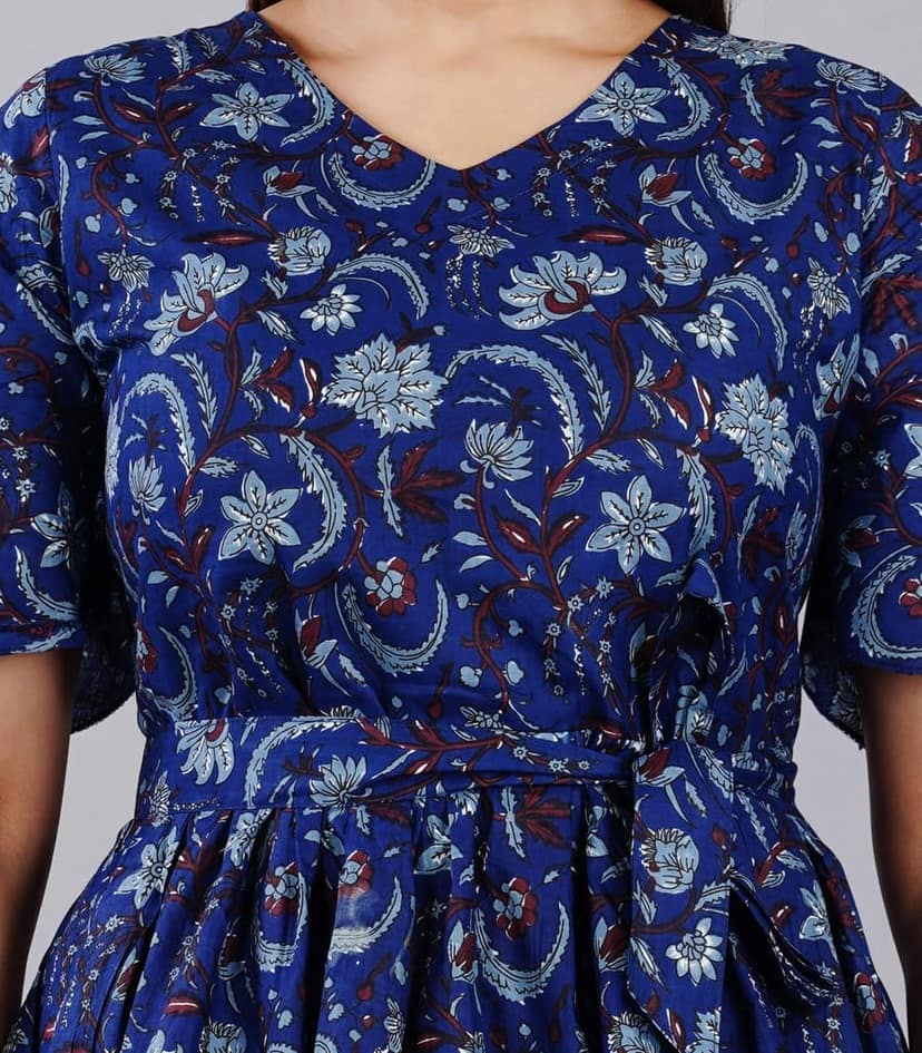 MANMAYEE Tunic & Tops Women Cotton Printed Tops | Short Tops view 7