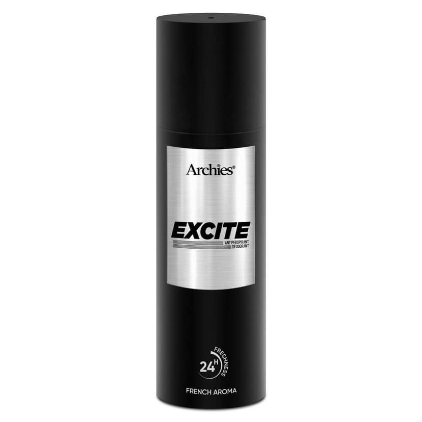 Archies EXCITE Party Wear Deodorant for Men | 200 ML | Elite French Aroma | Long-lasting fragrance with fruity & soothing notes | Comfortable & Irritation-free on the skin | French Aroma | 24 Hours Freshness