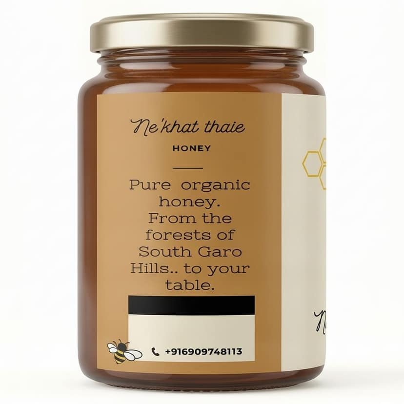 Honey - 200 gm - One glass jar view 2
