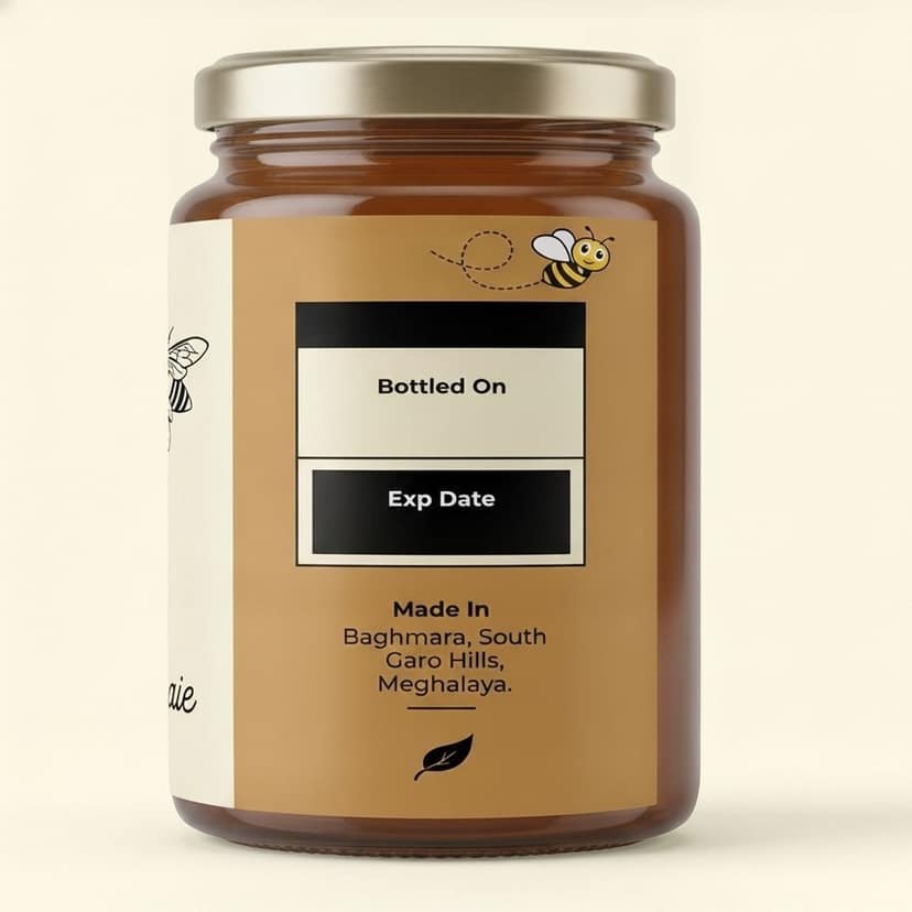 Honey - 200 gm - One glass jar view 3