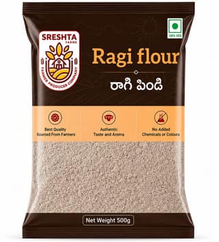 Sreshta Farms Ragi Flour - 500gm