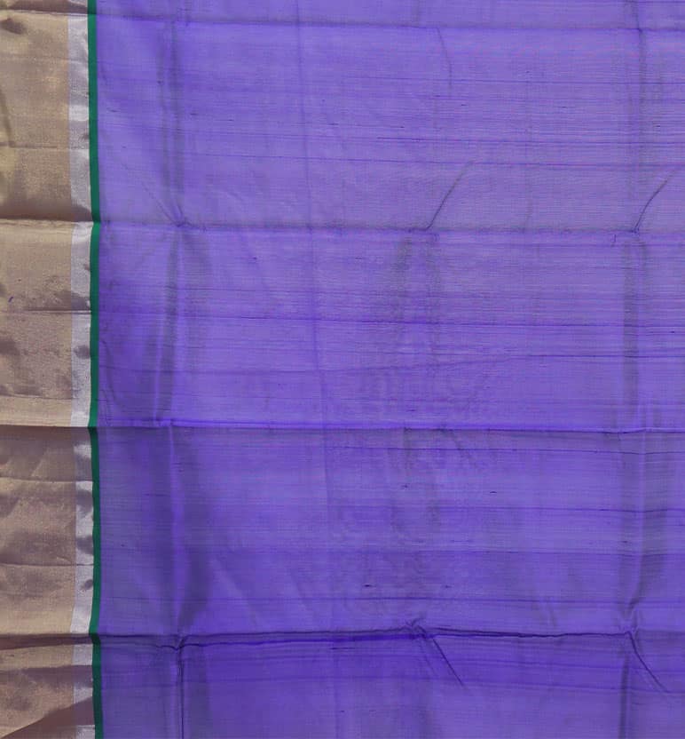Handloom Chanderi Pattu Silk Saree view 4