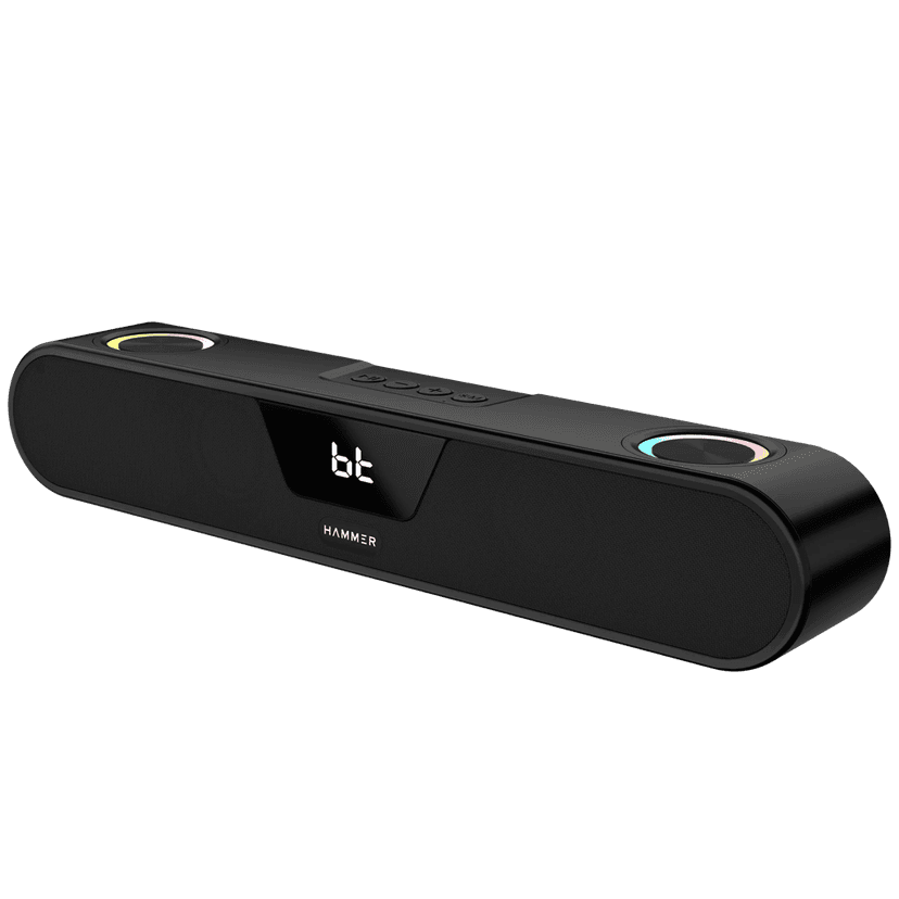 Hammer BeatBox 24W Output Bluetooth Soundbar With RGB Lights and Upto 8 Hours Playtime view 2