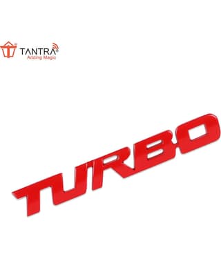 Tantra 3D Logo In Car Sticker