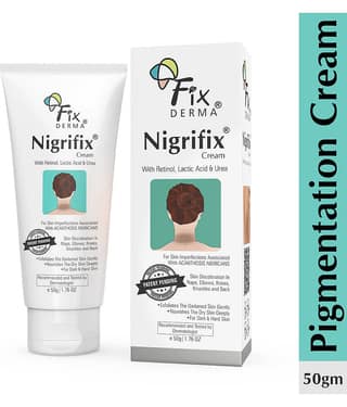 Fixderma Nigrifix Cream For Dark Neck, Ankles, Knuckles, Elbows, Underarm Whitening 50g, (Pack of 1)