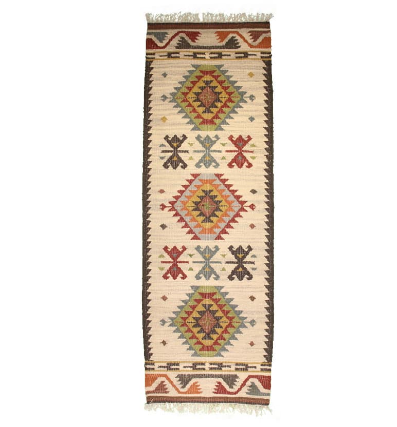 Handcrafted Wollen Panja Dari Floor Runner view 2