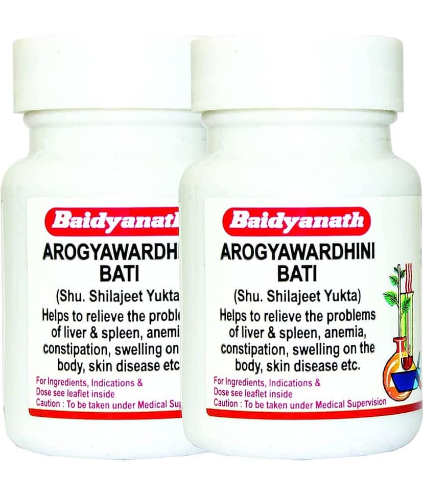 Baidyanath Arogyawardhini Bati, 80 Tablets (Pack of 2)
