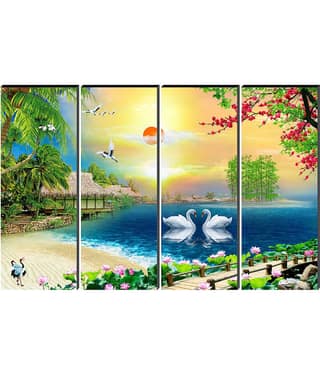 Saf Love Painting Without Frame