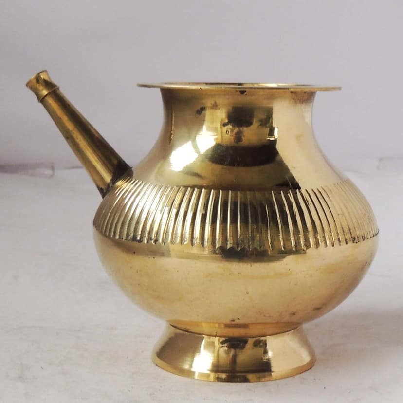 Brass Karwa Salai 22 , 800 ML (ZMAS311 L) view 2