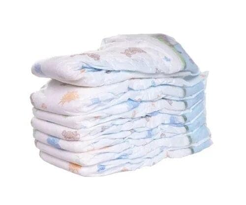 Baby Diapers 25 Pieces – Cottony Soft Fabric Leakproof Disposable Diaper for Newborn & Infants view 3