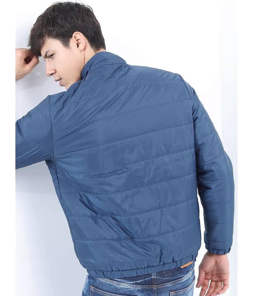 Ketch Polyester Men's Puffer Jacket - Navy Blue ( Pack of 1 ) view 3