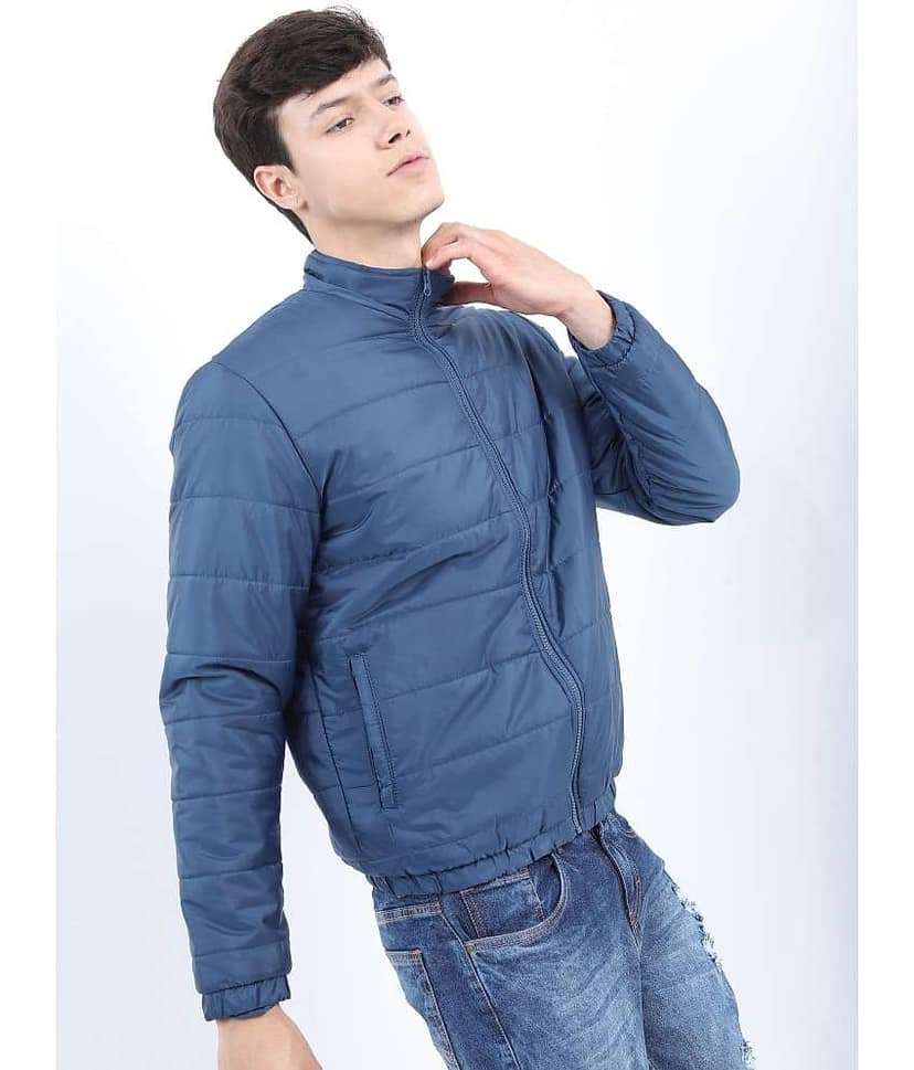 Ketch Polyester Men's Puffer Jacket - Navy Blue ( Pack of 1 ) view 6