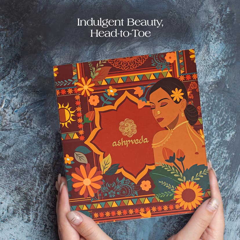 Ashpveda Elegance Skin & Body Care Gift Box Kit view 2