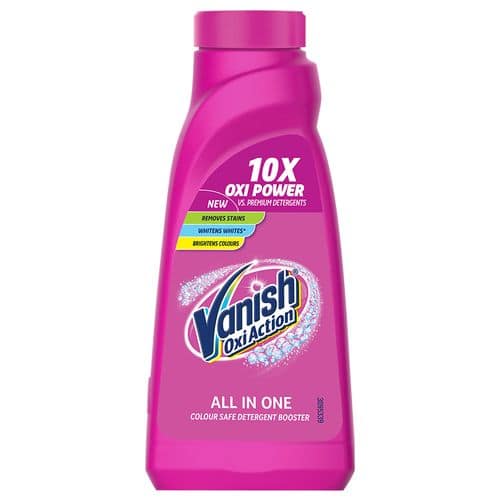 Vanish Liquid - Expert Stain Removal Laundry Additive, 400 ml Bottle view 2