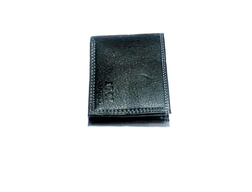 Nawani D.4 Leather Men's Black Wallet, Size- 12/9 cm view 2
