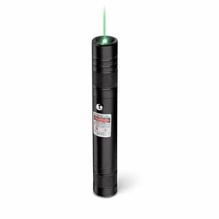 Green Laser Pointer 650nm, Black Cat 500mW Rechargeable Green Laser Pointer Party Pen Disco Light 5 Mile + Battery