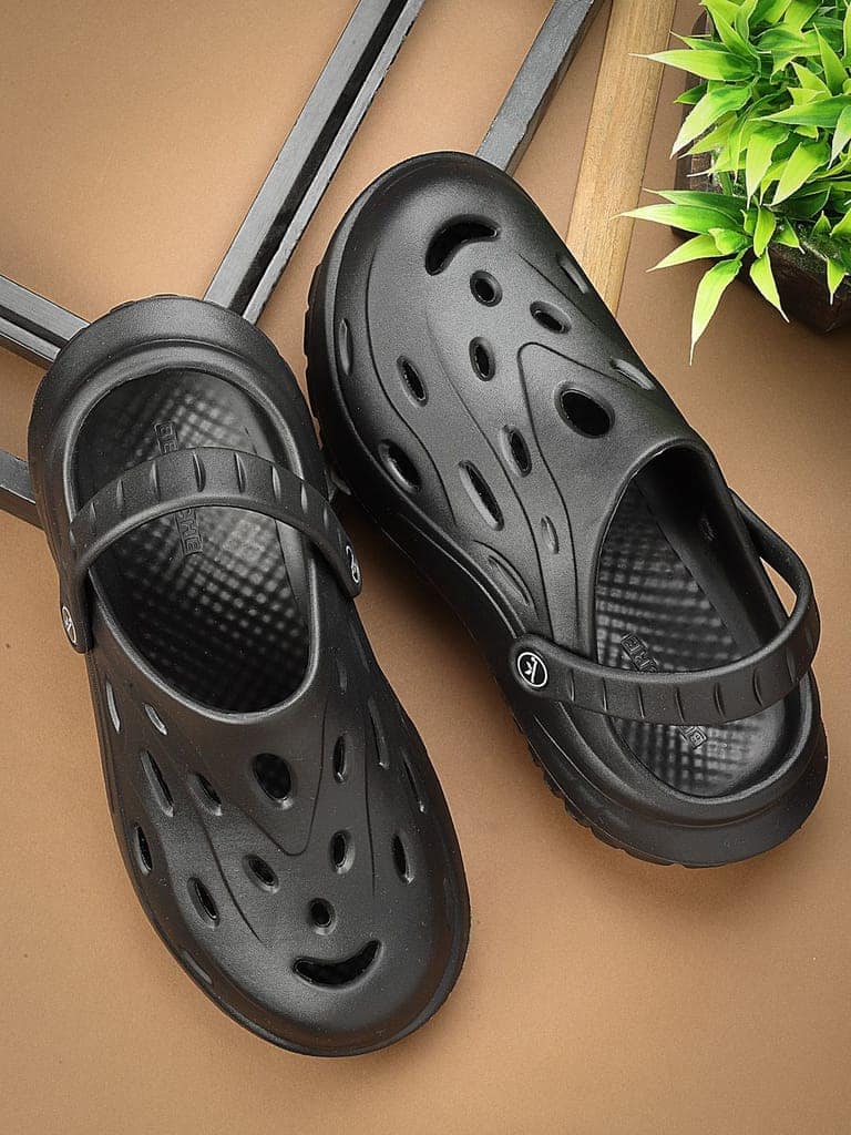 Bersache Extra Soft Classic Casual with Back Strap Regular wear with Ultra Soft & Flexibility Technology Clog for Men's