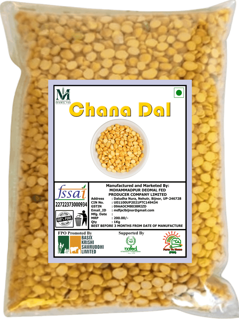 Chana Dal - 1Kg (pack of 2)