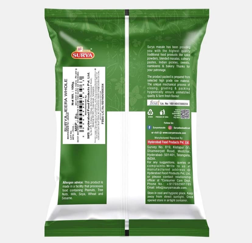 100% Natural and Fresh Cumin Seeds view 2