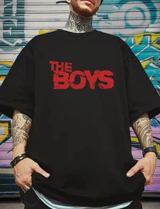 Scott Fincher Men's Oversized Halfsleeve Graphic Printed T-Shirt : AA(ARN)BLACK_60