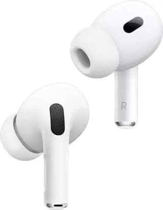 L&T World AirPods Pro (2nd generation) with MagSafe Case (USB-C) Bluetooth Headset (White, True Wireless)