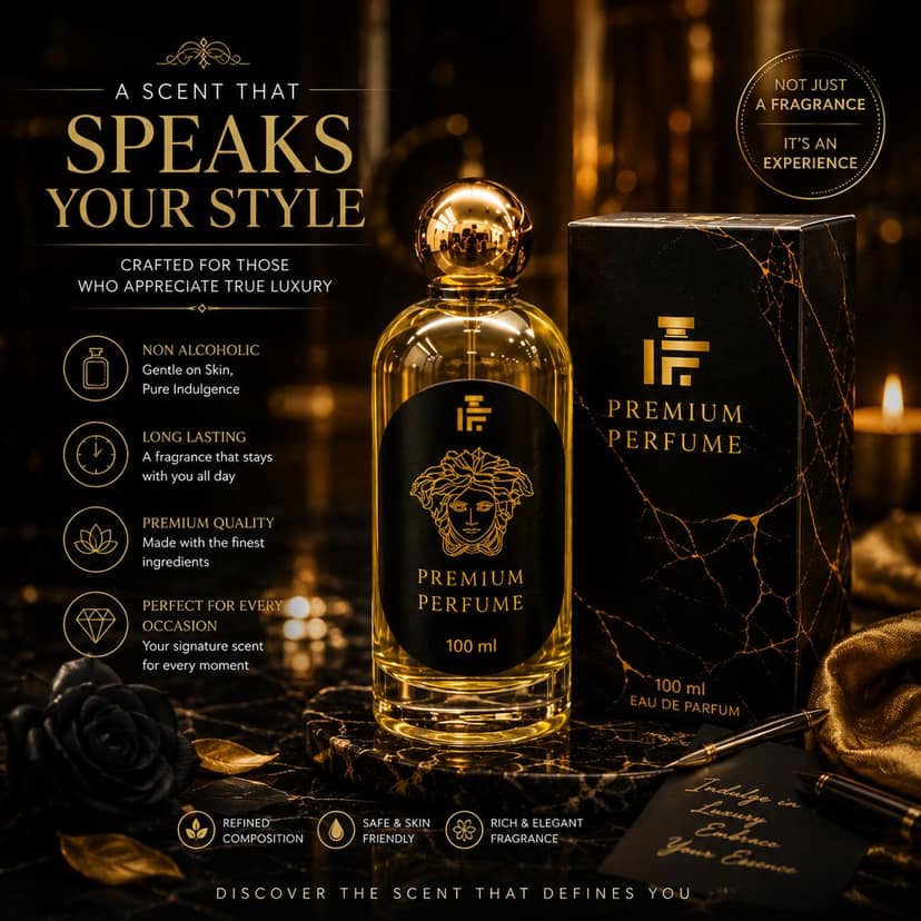 Elegantra Luxury Men's Eau De Parfum (100ml) | Premium Long Lasting Non-Alcoholic Signature Scent | Bold Woody Cologne Premium Evening Fragrance for Parties (Pack of 1