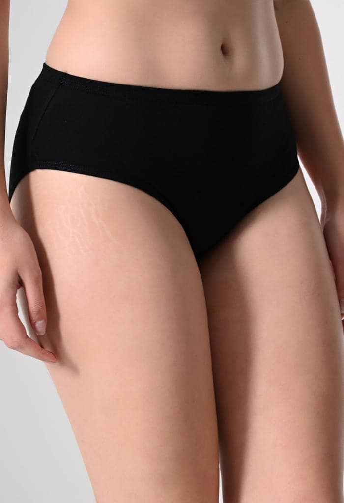 FAIROSTORE Women's Cotton Panties Comfortable Solid Panties Multicolor(XXL 100 cm) Panties (Pack of 3) view 3