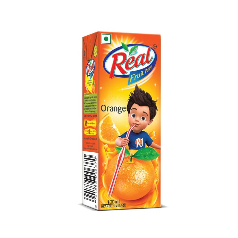 Real Orange Juice, 180 Ml view 2