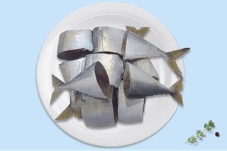 Mackerel / Ayala / Bangda / Aylai / ಬಂಗಡೆ - Curry Cut Headless - (480g to 550g pack)