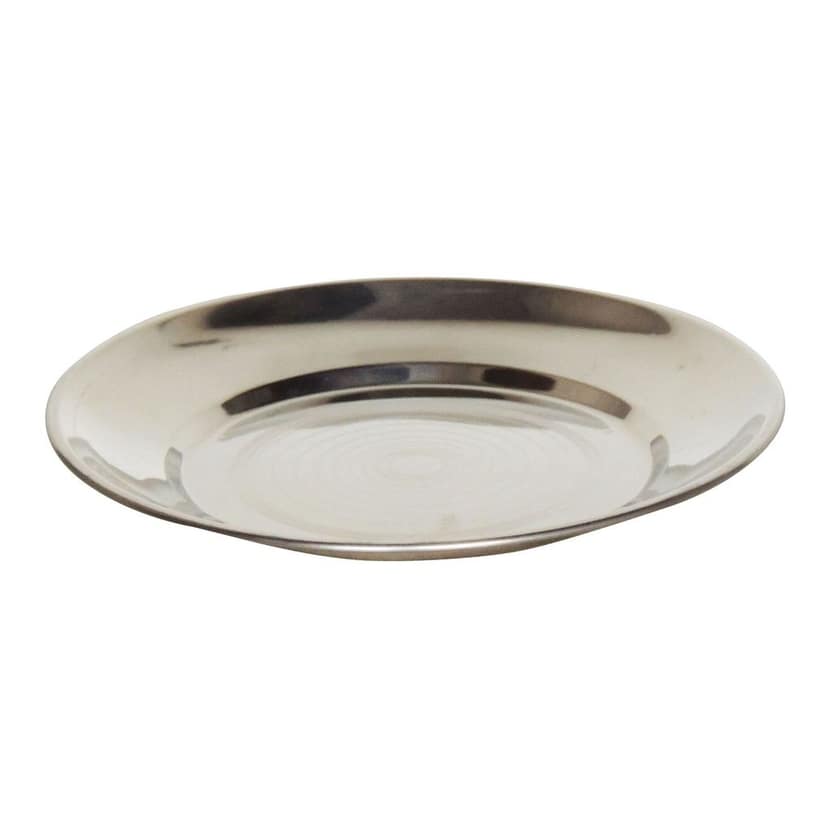 Silver Touch Dinner Plate Quarter Size Stainless Steel Plate (SMAS090 A) view 2