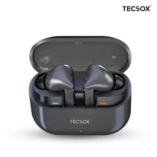 Order TecSox Audora Bluetooth Earbuds | Deep Bass | Under 1000 Order TecSox Audora Bluetooth Earbuds | Deep Bass | Under 1000 - Black