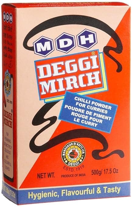 MDH Spices | Deggi Chilli Powder | Deggi Mirch | 100 gm Each | Pack of 2 | 200 Gm Pack view 2