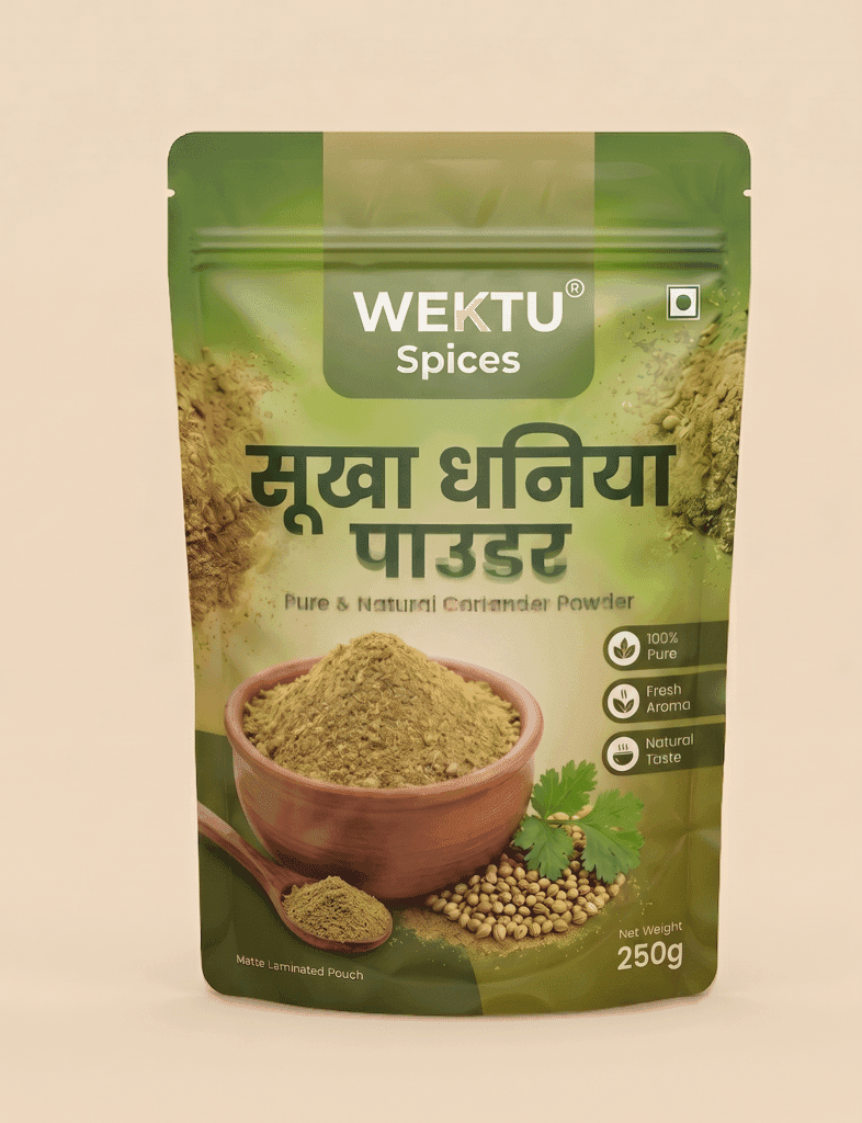 WEKTU Spices Dry Coriander Powder.