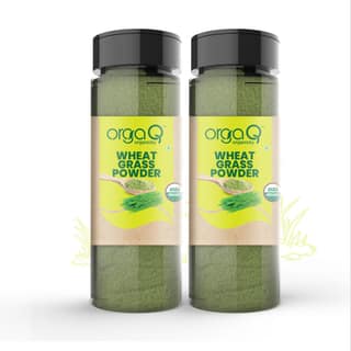 Orgaq Organicky Wheat Grass Powder: Organic Free of Chemicals and Pesticides