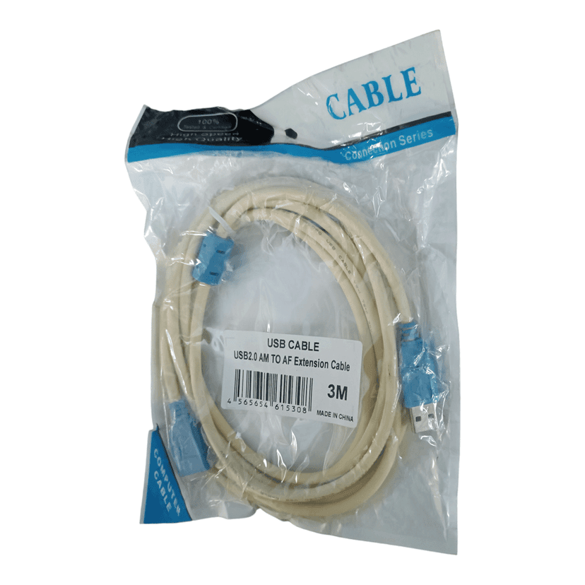 Bridge the Distance: USB Extension cable 3m - No Signal Loss, Plug & Play, Durable Build, 100% Certified. view 3