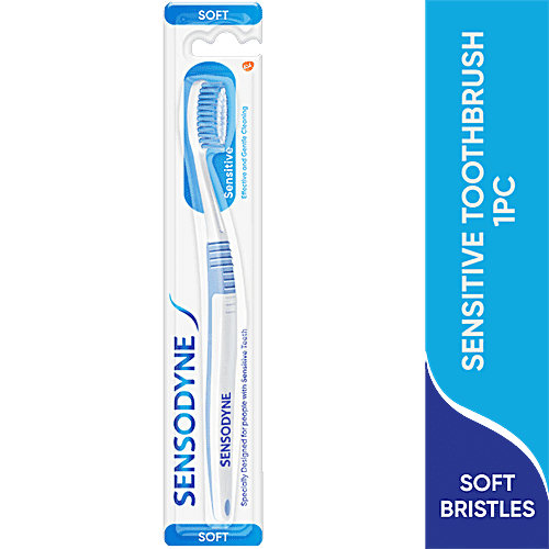 Sensodyne Sensitive Toothbrush With Soft Rounded Bristles - 1 pc