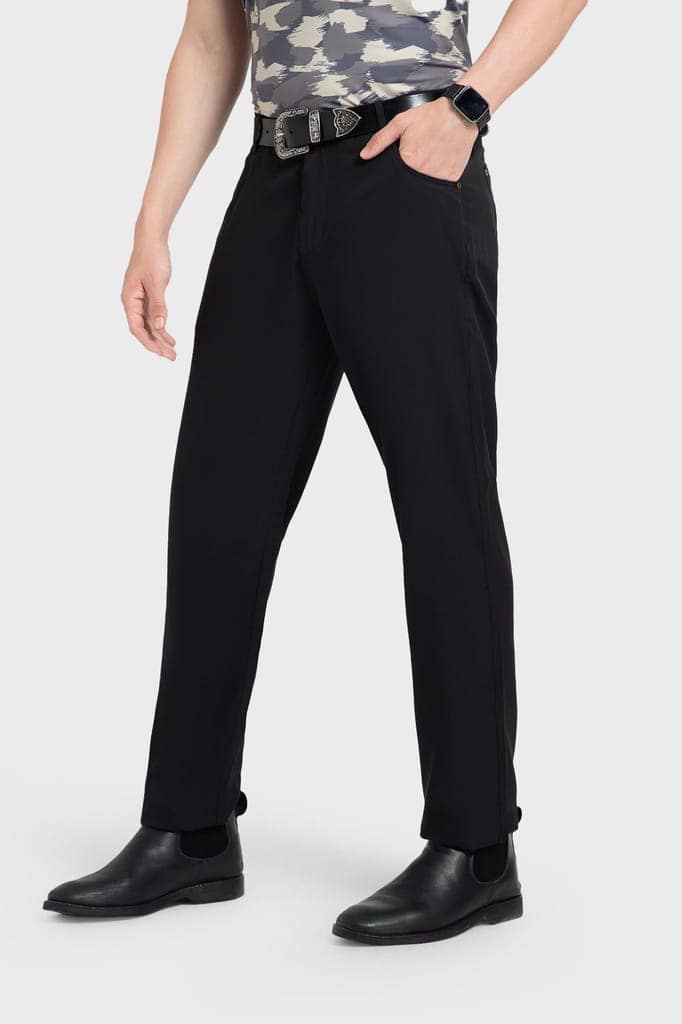 AH Mechanical Stretch Heavy Black Golf Pant view 3