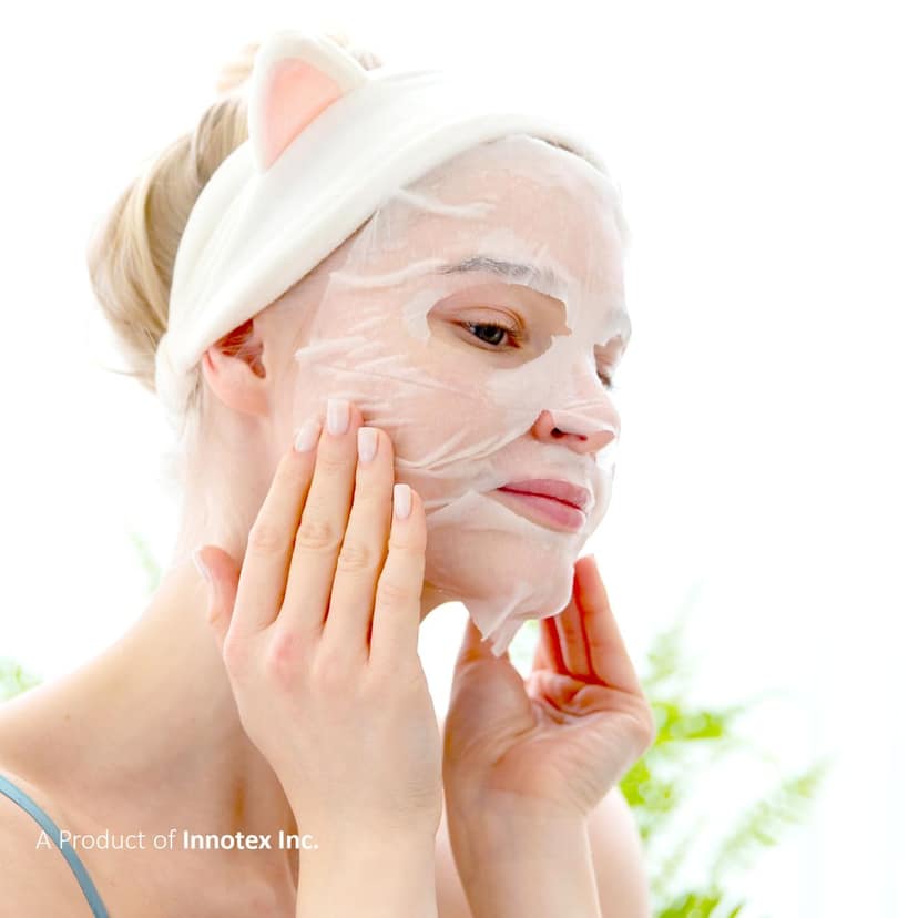 Masking Glow Facial Sheet Mask for Every Day Glowing and Brightening Skin for Women’s (Pack 10) Each 20g view 4