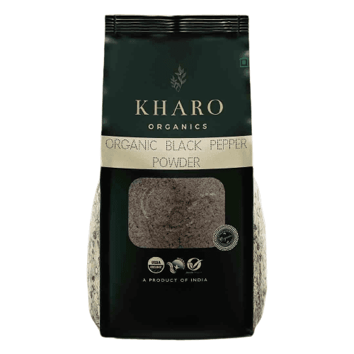 Kharo Organics Kali Mirch Powder 100 Gms Pack Of 3