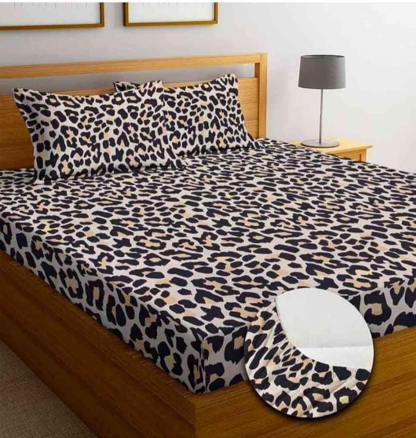 Homdazal Microfibre Abstract Queen Size Multi Color - Multi, Size - Queen