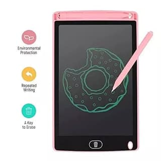 Electronic Magic Slate, Drawing Doodle Rough Digital Pad, with Pen, Graphic Tab Smart Notepad (Multicolor), (Pack of 1)