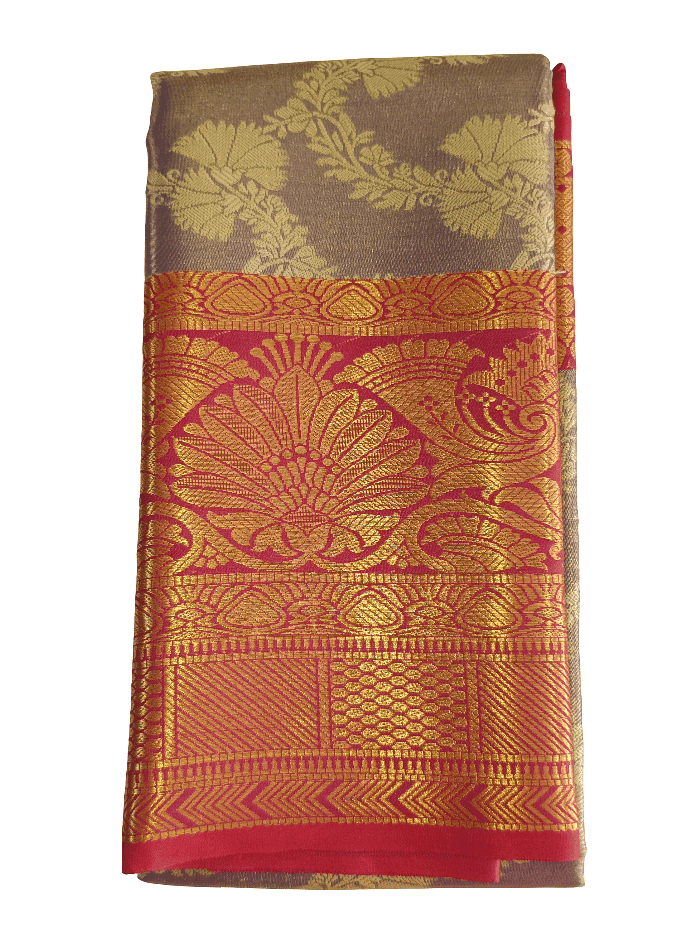 Elegant Imitation Silk Pattu Blend Saree with Zari Border