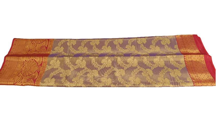 Elegant Imitation Silk Pattu Blend Saree with Zari Border view 4