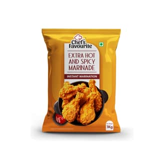 Chef's Favourite Extra Hot & Spicy Marinade 1 kg - Instant Marination