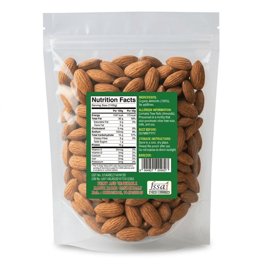 KASHMIRI ALMOND GIRI 250 Gram view 2