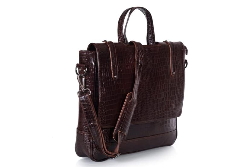 JITENDRA CHITARA;Pure Leather Troop-E-Aulder Laptop Bags for Office and Workplace | Brown view 3