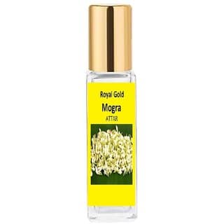 SnapSnop Royal Gold Mogra Attar 10ml for Pooja Rituals, Spiritual Worship and Personal Use Ittar