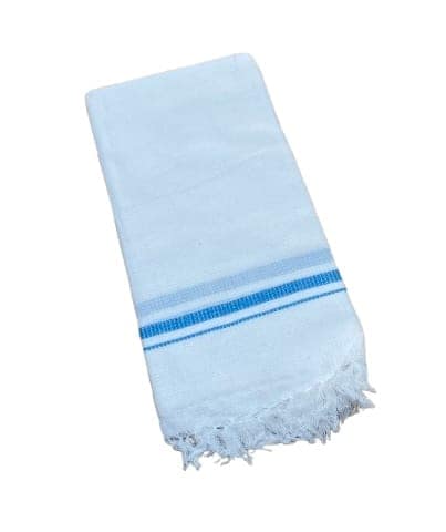 White Handloom Towel view 2