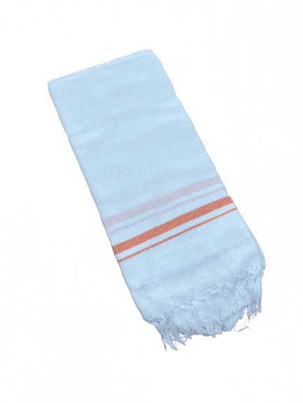 White Handloom Towel view 4