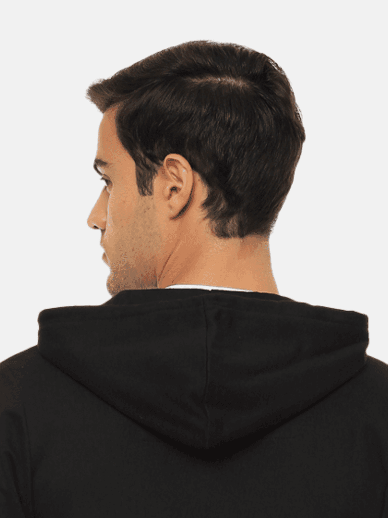 Hummel Elwin Men Black B2B Zipper Hoodie view 4